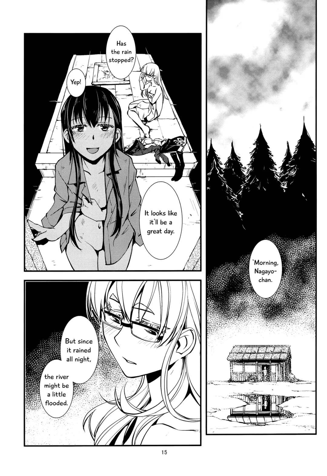 [Kamotama] Ameyadori | Taking Shelter from the Rain Fhentai - Page 17
