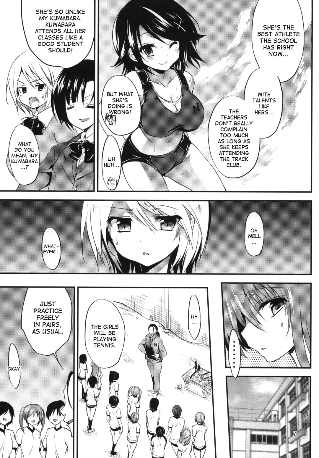 [Sansyoku Amido.] Gakkou de Seishun! 7 Fhentai - Page 6
