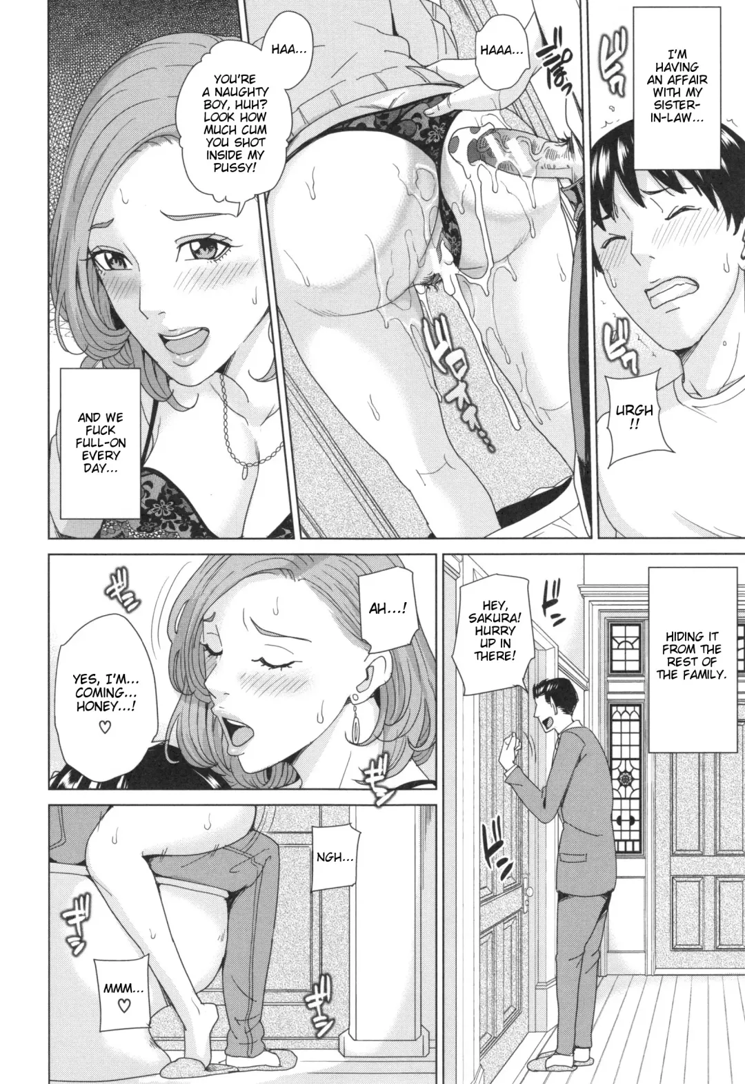 [Maimu-maimu] Aniyome Bitch Life | Sister-in-Law Slut Life Fhentai - Page 39