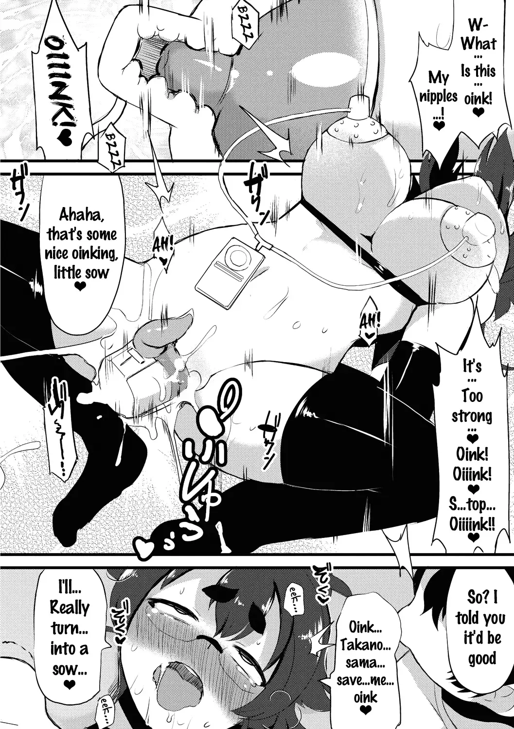 [Lilithlauda] Kyonyuu Yuutousei ~Do-M no Inran Mesubuta ni Daihenshin!~ Fhentai - Page 118