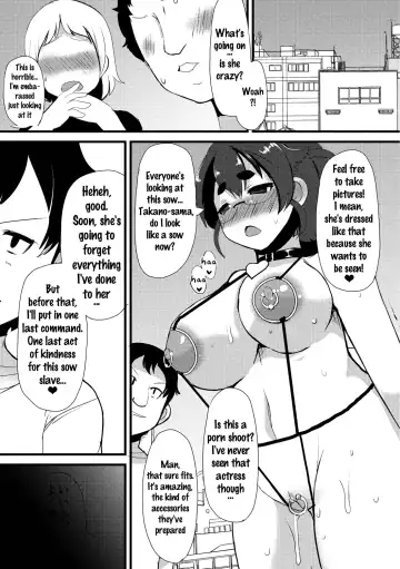 [Lilithlauda] Kyonyuu Yuutousei ~Do-M no Inran Mesubuta ni Daihenshin!~ Fhentai.net - Page 121