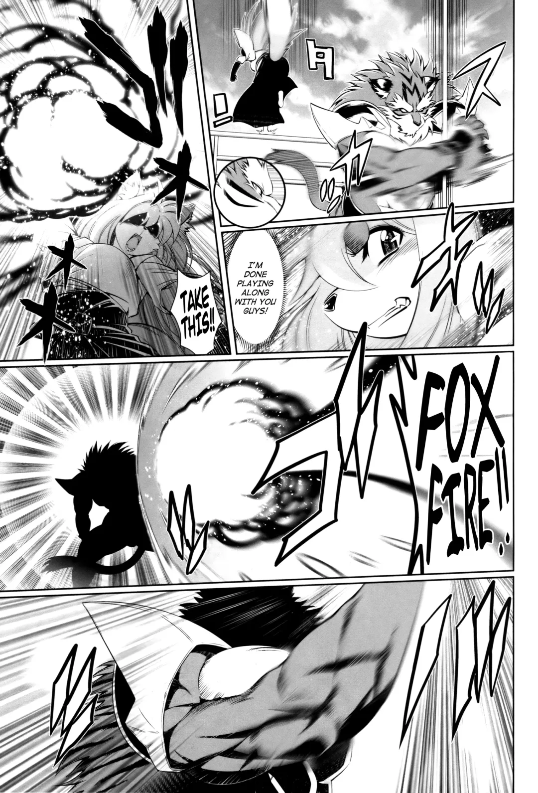[Amakuchi] Mahou no Juujin Foxy Rena 7 (decensored) Fhentai - Page 12