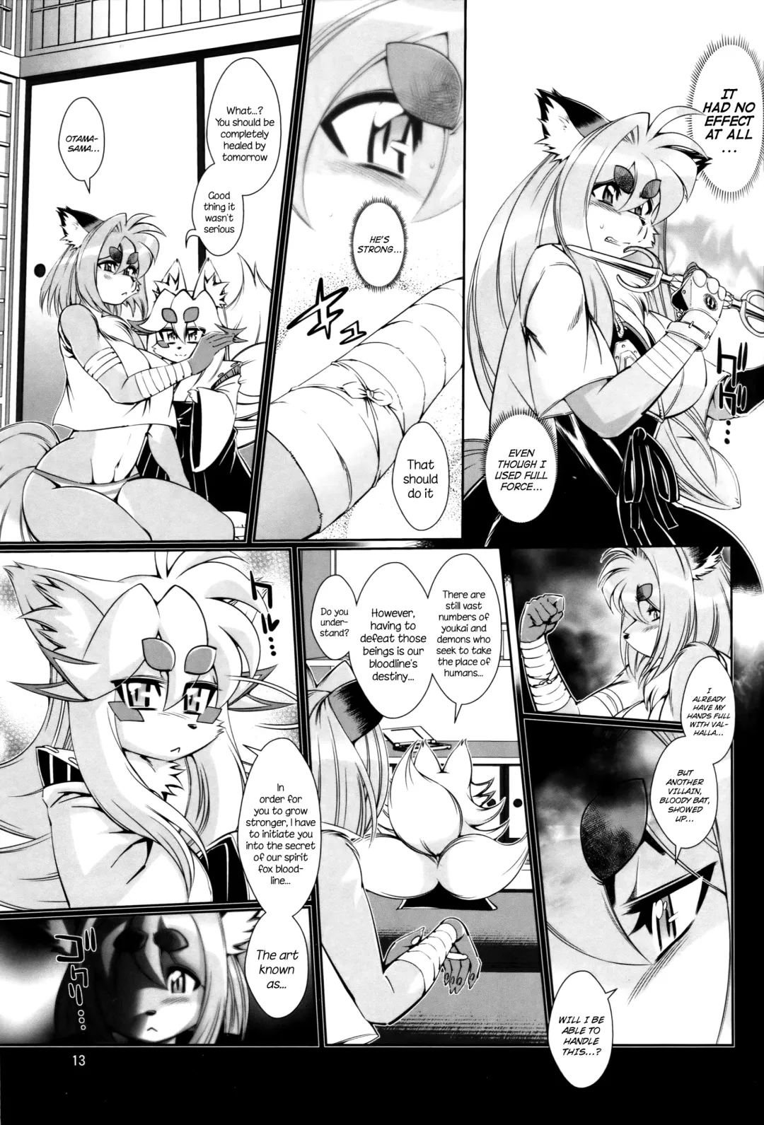 [Amakuchi] Mahou no Juujin Foxy Rena 7 (decensored) Fhentai - Page 14