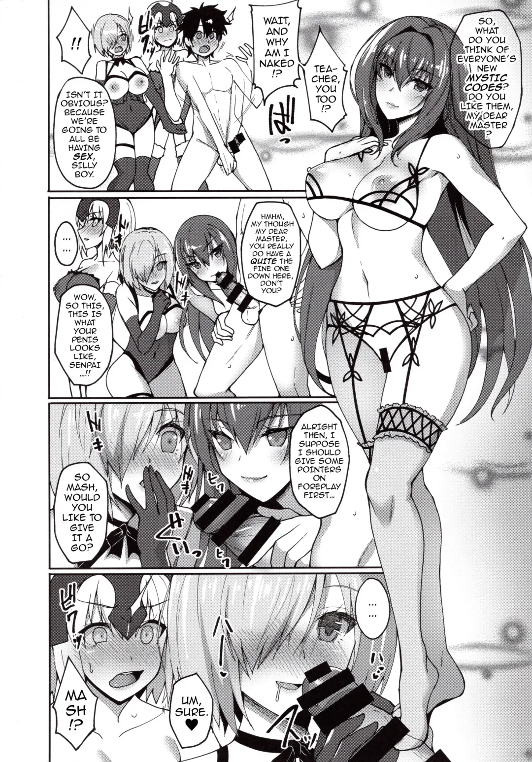 [Takeda Aranobu] Shishou ga Michibiku Chaldea Servant Harem Seikatsu | My Teacher's Chaldea Servant Harem Orgy Lessons Fhentai - Page 5