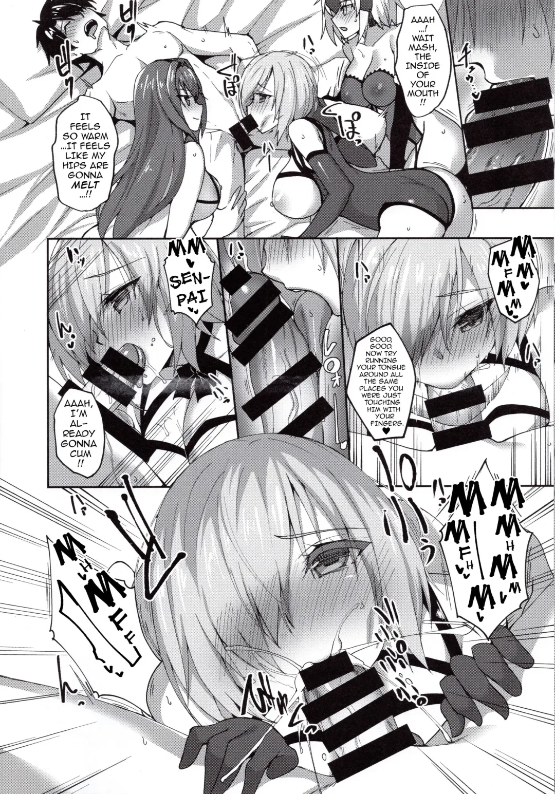 [Takeda Aranobu] Shishou ga Michibiku Chaldea Servant Harem Seikatsu | My Teacher's Chaldea Servant Harem Orgy Lessons Fhentai - Page 7