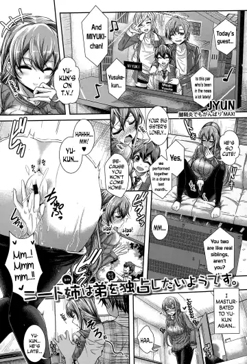 [Jyun] NEET Ane wa Otouto o Dokusen Shitai Youdesu. | NEET Older Sister Wants to Monopolize Her Younger Brother! - Fhentai.net