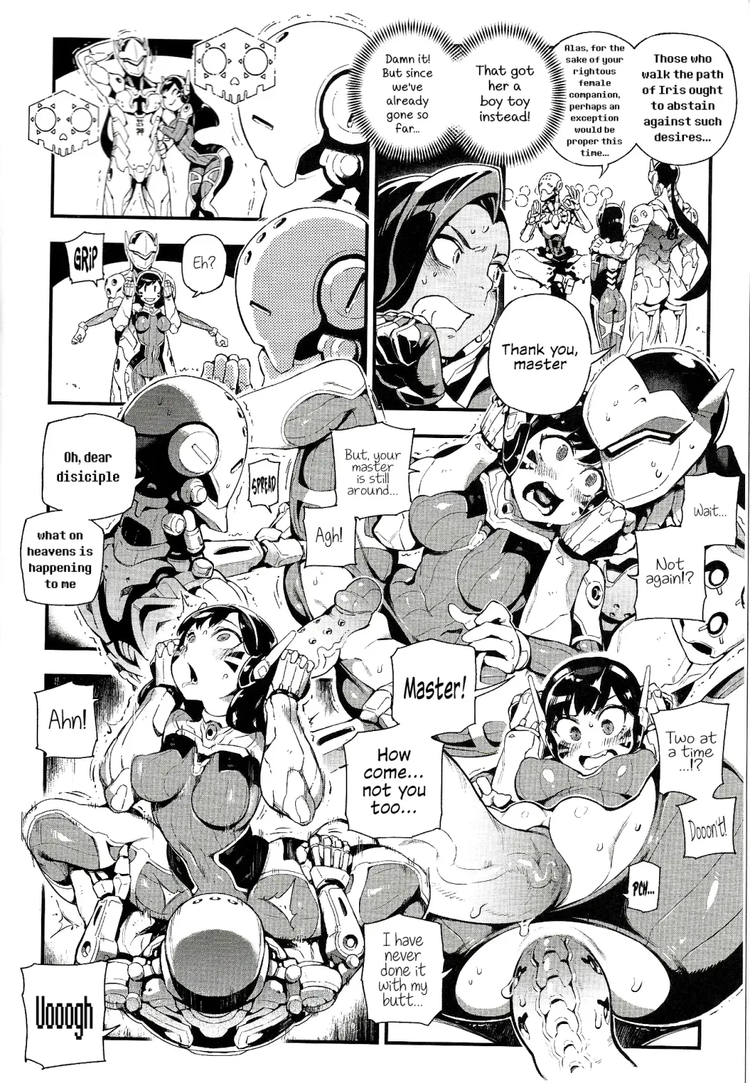 [Abi Kamesennin - Hirame] OVERTIME!! OVERWATCH FANBOOK VOL. 2 Fhentai - Page 11