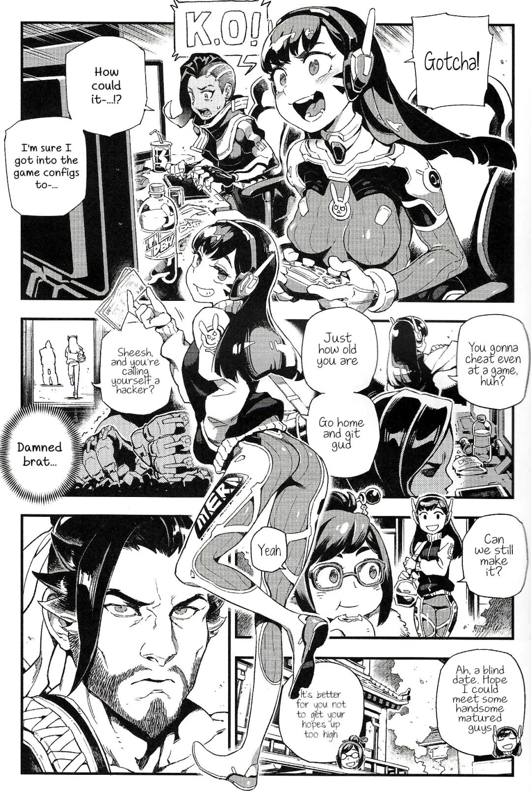 [Abi Kamesennin - Hirame] OVERTIME!! OVERWATCH FANBOOK VOL. 2 Fhentai - Page 4