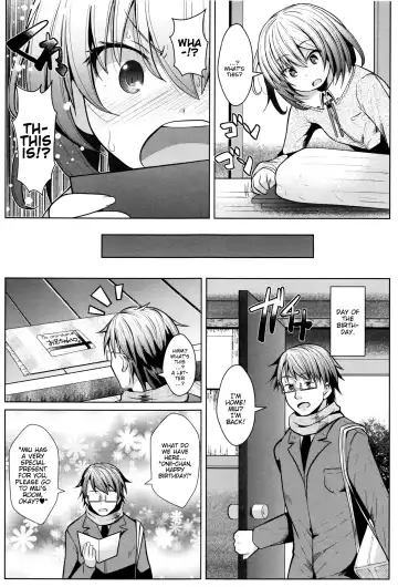 [Naz] Onii-chan e no Okurimono | A Present for Onii-chan Fhentai.net - Page 3