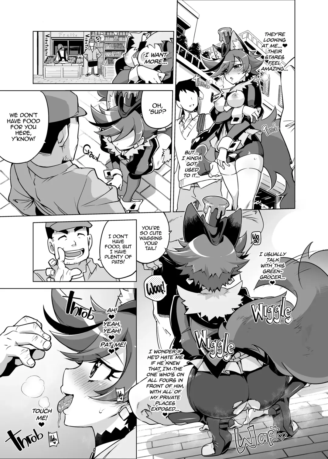 [Mucha] Chocolat-chan no Kirakira Roshutsu Juukan | Chocolat's Sparkling Public Mating Show (decensored) Fhentai.net - Page 11