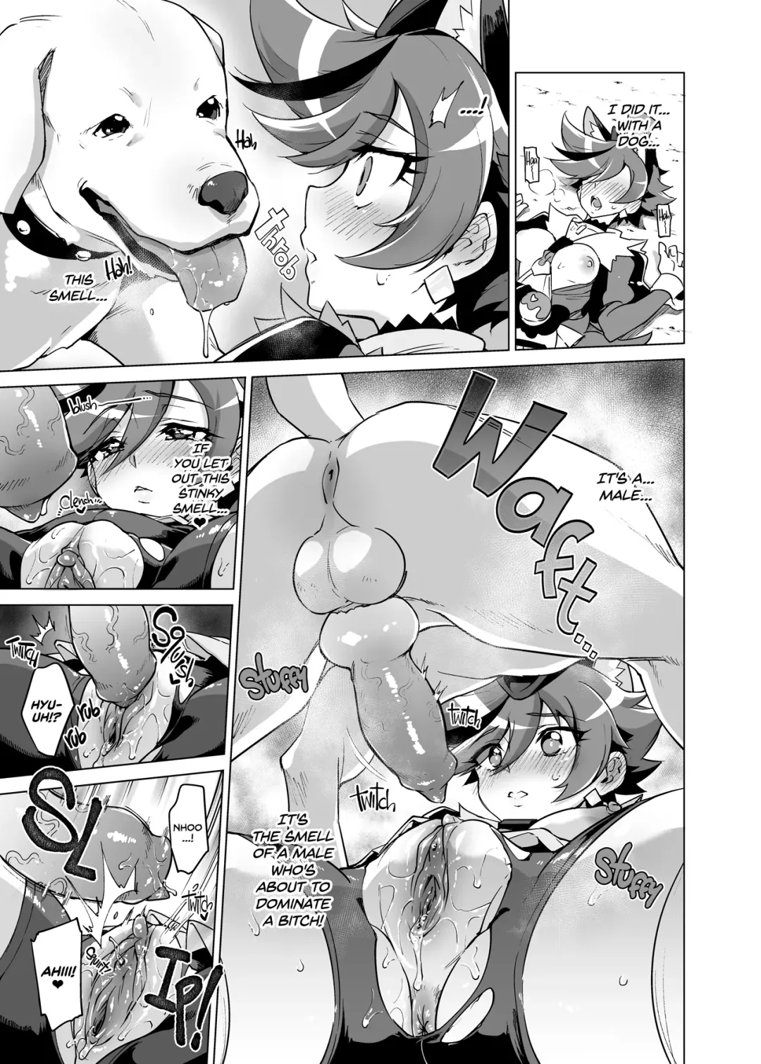 [Mucha] Chocolat-chan no Kirakira Roshutsu Juukan | Chocolat's Sparkling Public Mating Show (decensored) Fhentai.net - Page 17