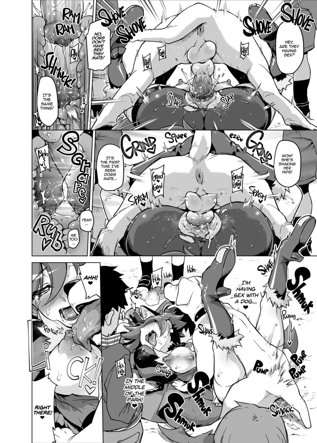 [Mucha] Chocolat-chan no Kirakira Roshutsu Juukan | Chocolat's Sparkling Public Mating Show (decensored) Fhentai.net - Page 20