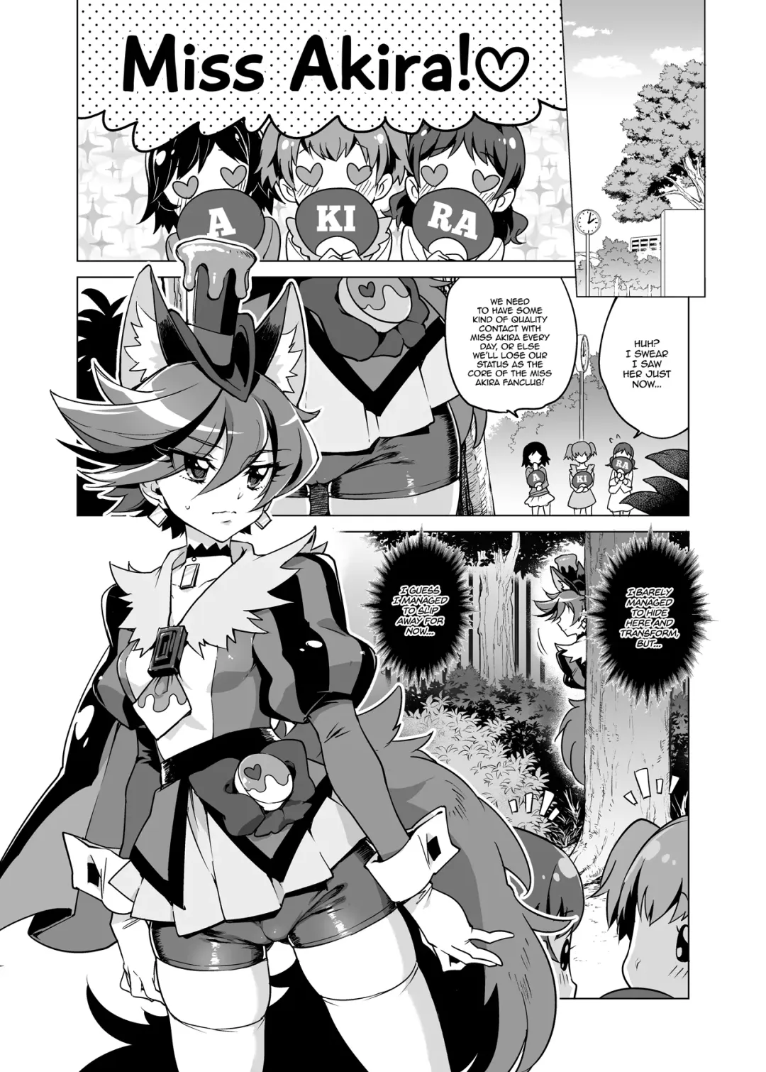 [Mucha] Chocolat-chan no Kirakira Roshutsu Juukan | Chocolat's Sparkling Public Mating Show (decensored) Fhentai.net - Page 4