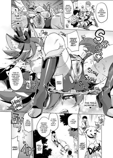 [Mucha] Chocolat-chan no Kirakira Roshutsu Juukan | Chocolat's Sparkling Public Mating Show (decensored) Fhentai.net - Page 14