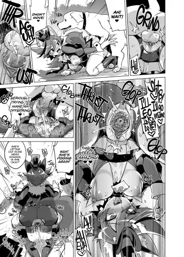 [Mucha] Chocolat-chan no Kirakira Roshutsu Juukan | Chocolat's Sparkling Public Mating Show (decensored) Fhentai.net - Page 23