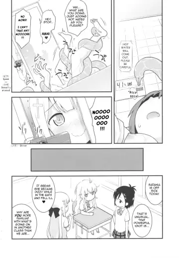 [Kannazuki Motofumi] Satania VS Shokushuburo | Satania VS Tentacle Bath Fhentai.net - Page 19