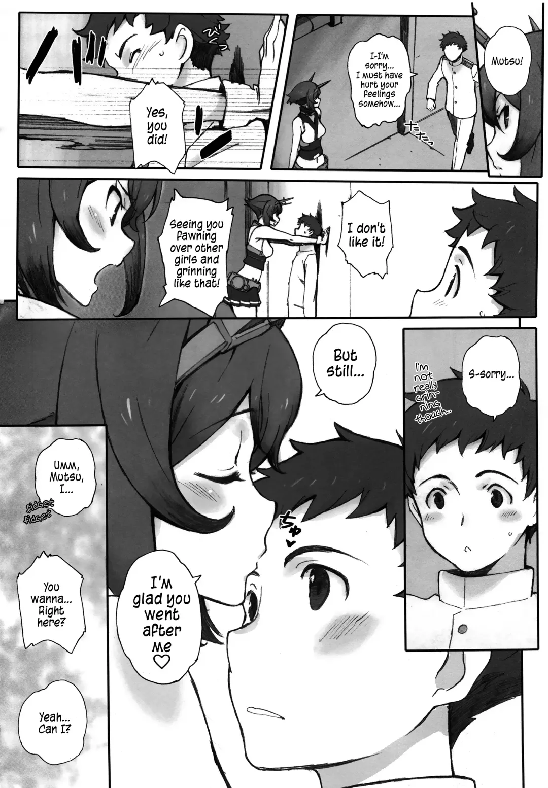 [Arai Kei] Kuubo wa Shirohitori no Yume o Miru ka  | Do Aircraft Carriers Dream of White Moths? Vol. One Fhentai - Page 26