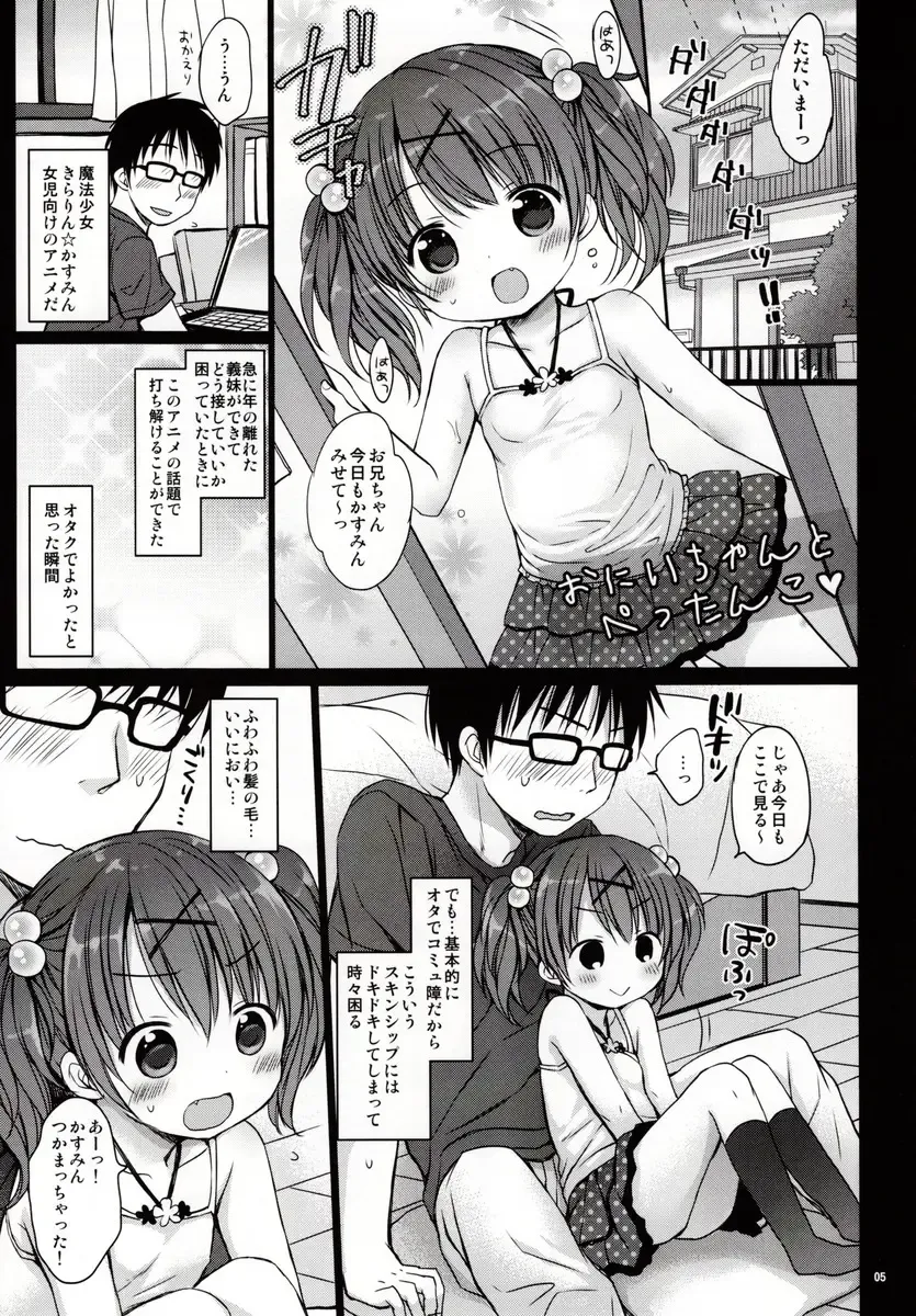 [Rico - Taca] Onii-chan to Pettanko Fhentai - Page 4