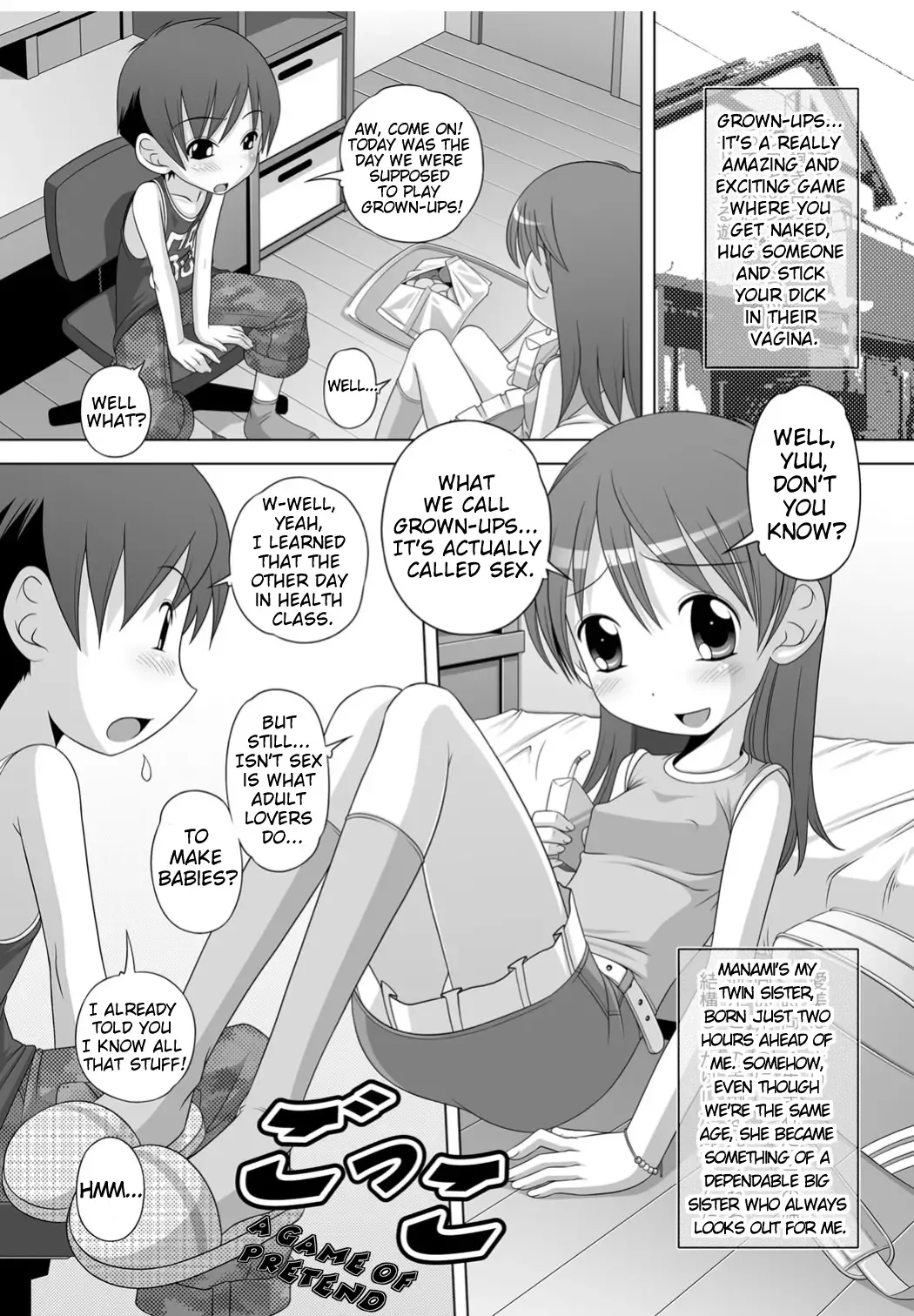 Read [Low] Gokko | A Game of Pretend - Fhentai.net