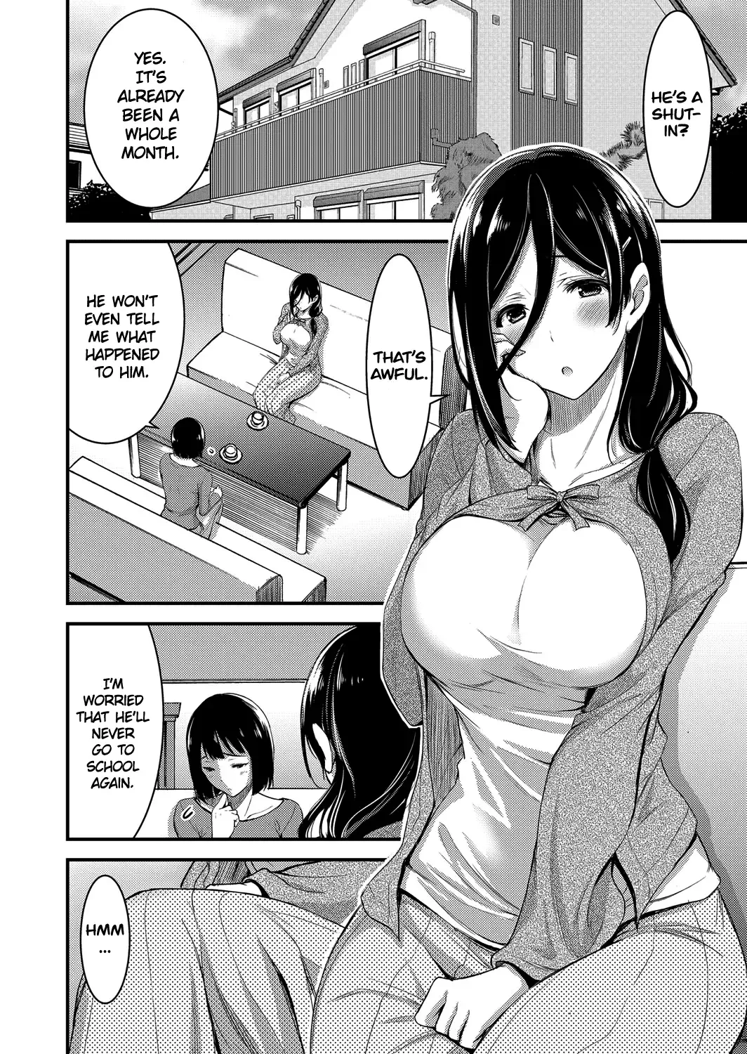 [Yamamoto Yammy] Doutei Tsumamigui Counselor ~Yuujin no Musuko ni Kindan Fudeoroshi~ | The Counselor Who Eats Virgins for Breakfast ~Deflowering Her Friend's Son~ Fhentai.net - Page 2