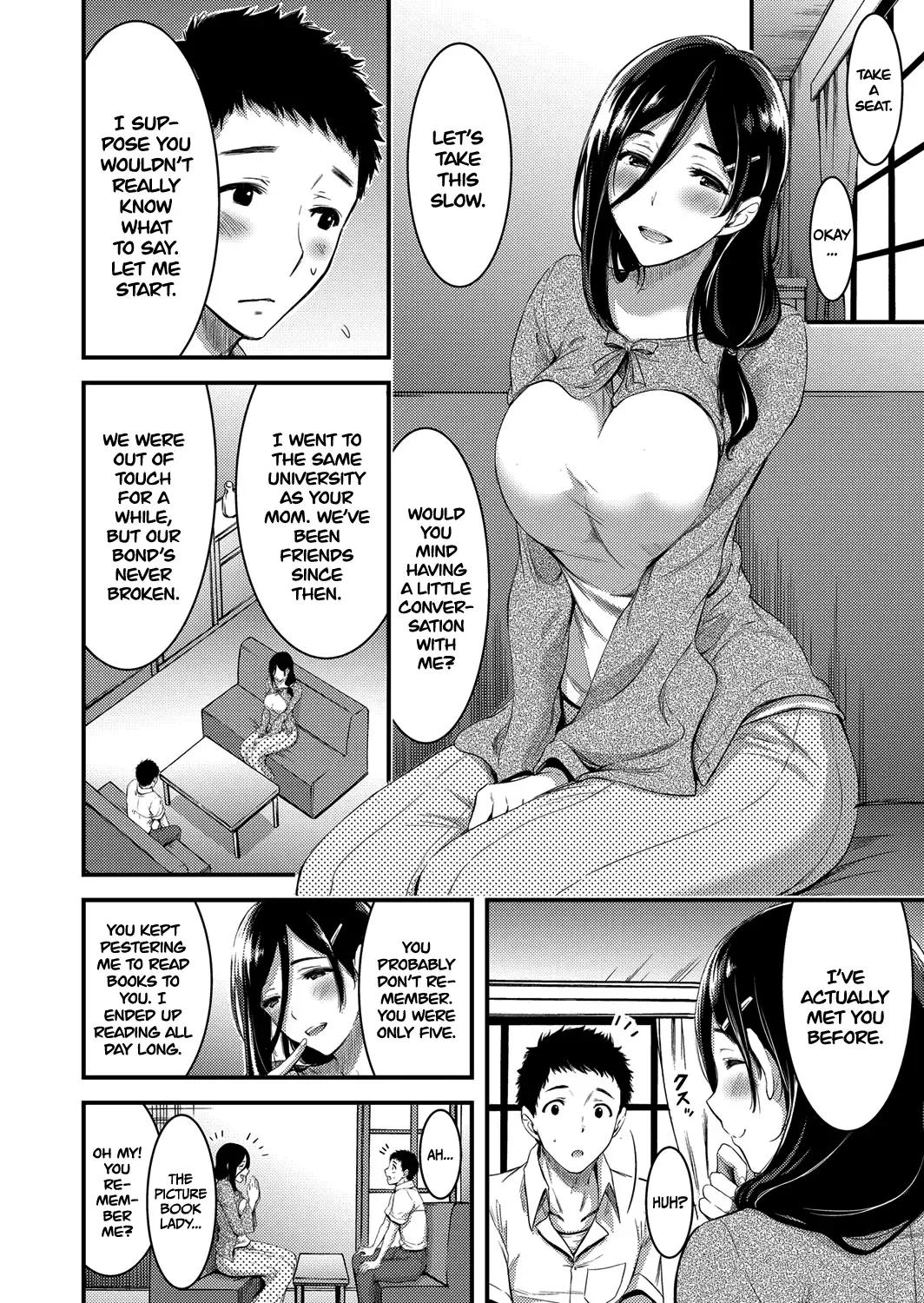 [Yamamoto Yammy] Doutei Tsumamigui Counselor ~Yuujin no Musuko ni Kindan Fudeoroshi~ | The Counselor Who Eats Virgins for Breakfast ~Deflowering Her Friend's Son~ Fhentai.net - Page 6