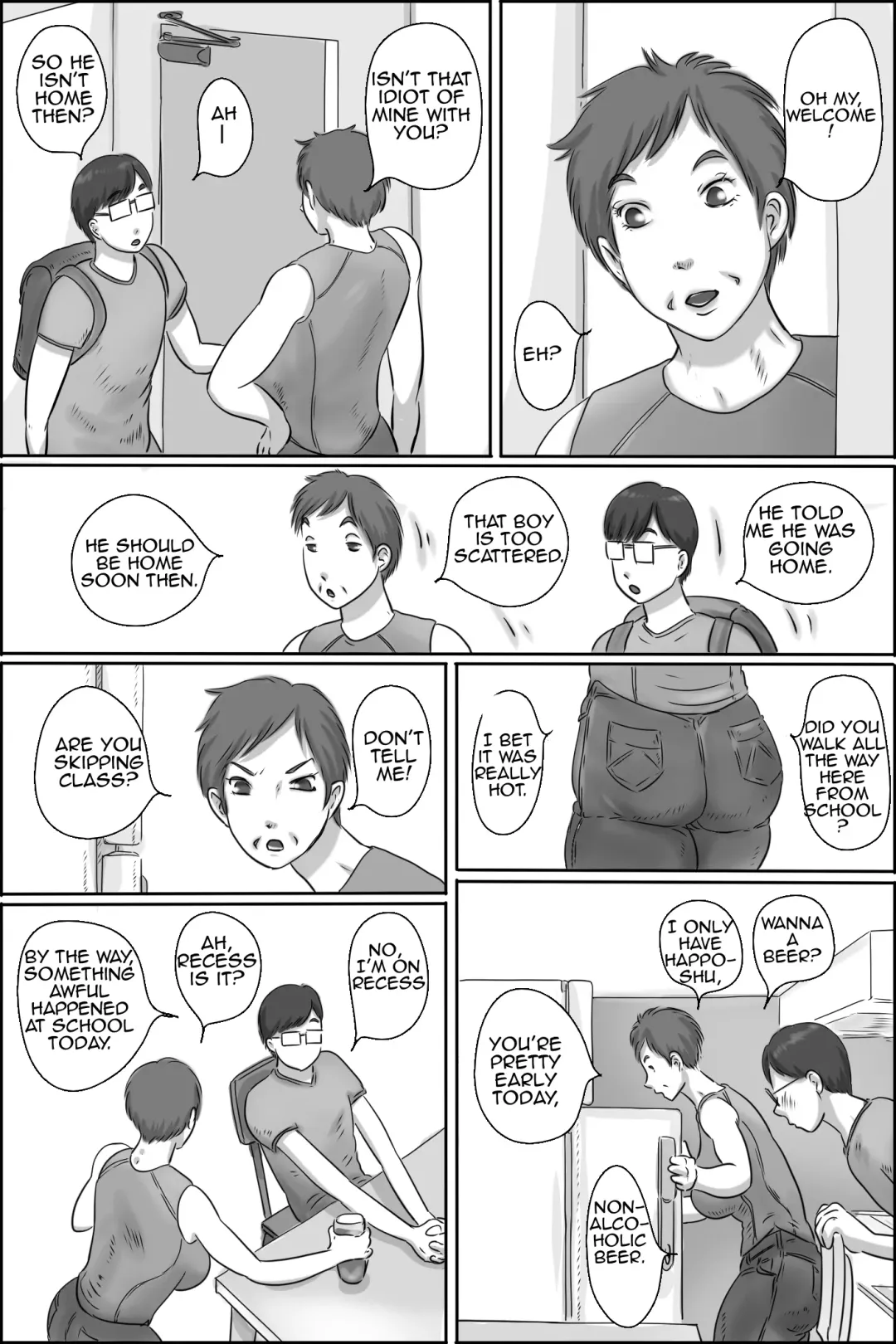 Osana Najimi no Kaa-san ni Onegai Shita Ken | Asking my Friend's Mother for a Favor Fhentai - Page 15