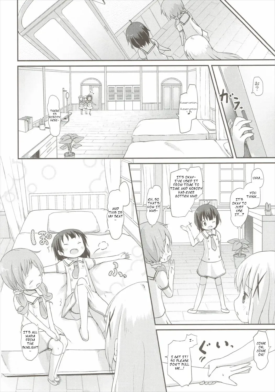 [Lolisin] Moshikashite, Chino-chan Onesho Shichatta no?? 2 Fhentai - Page 9