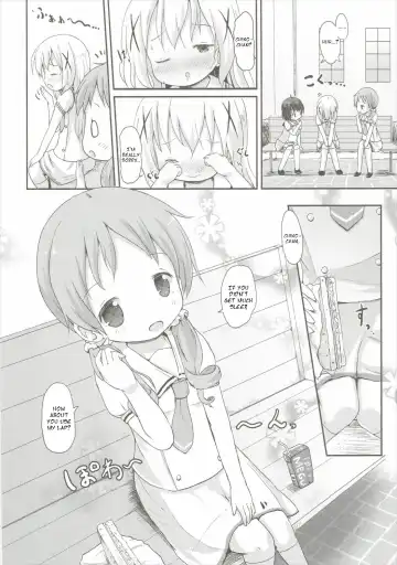 [Lolisin] Moshikashite, Chino-chan Onesho Shichatta no?? 2 Fhentai - Page 7