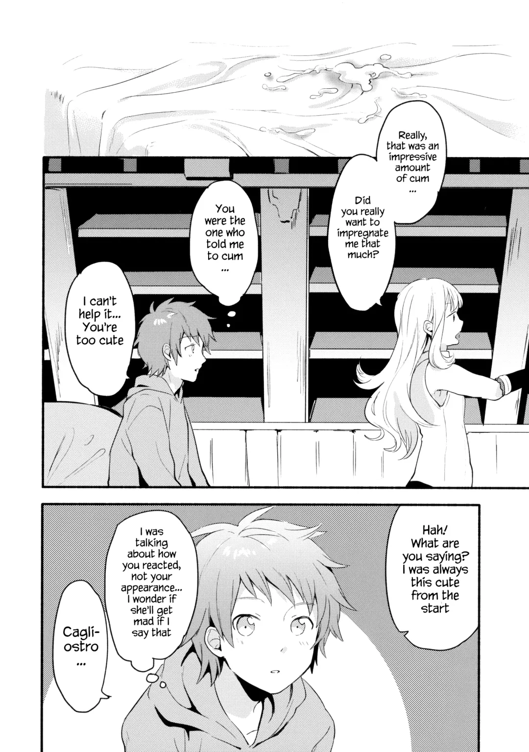 [Fuji Fujino] Cagliostro-chan wa Gran-kun no Koto ga Daisuki | Cagliostro-chan is in love with Gran Fhentai.net - Page 24