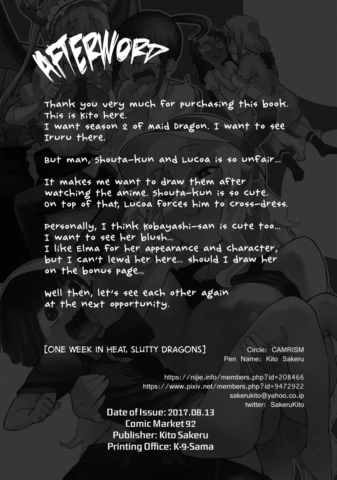 [Kito Sakeru] Ishukan Hatsujou Chijogons | One Week in Heat, Slutty Dragons Fhentai - Page 29