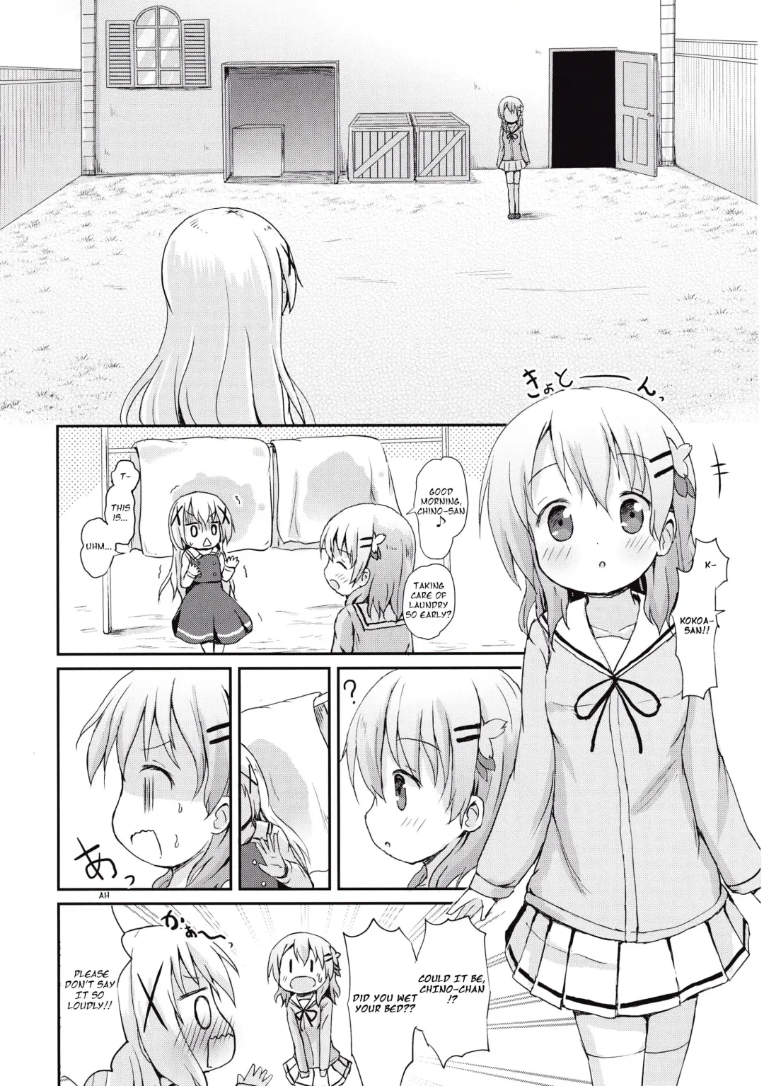 [Lolisin] Moshikashite, Chino-chan Onesho Shichatta no?? Fhentai - Page 10