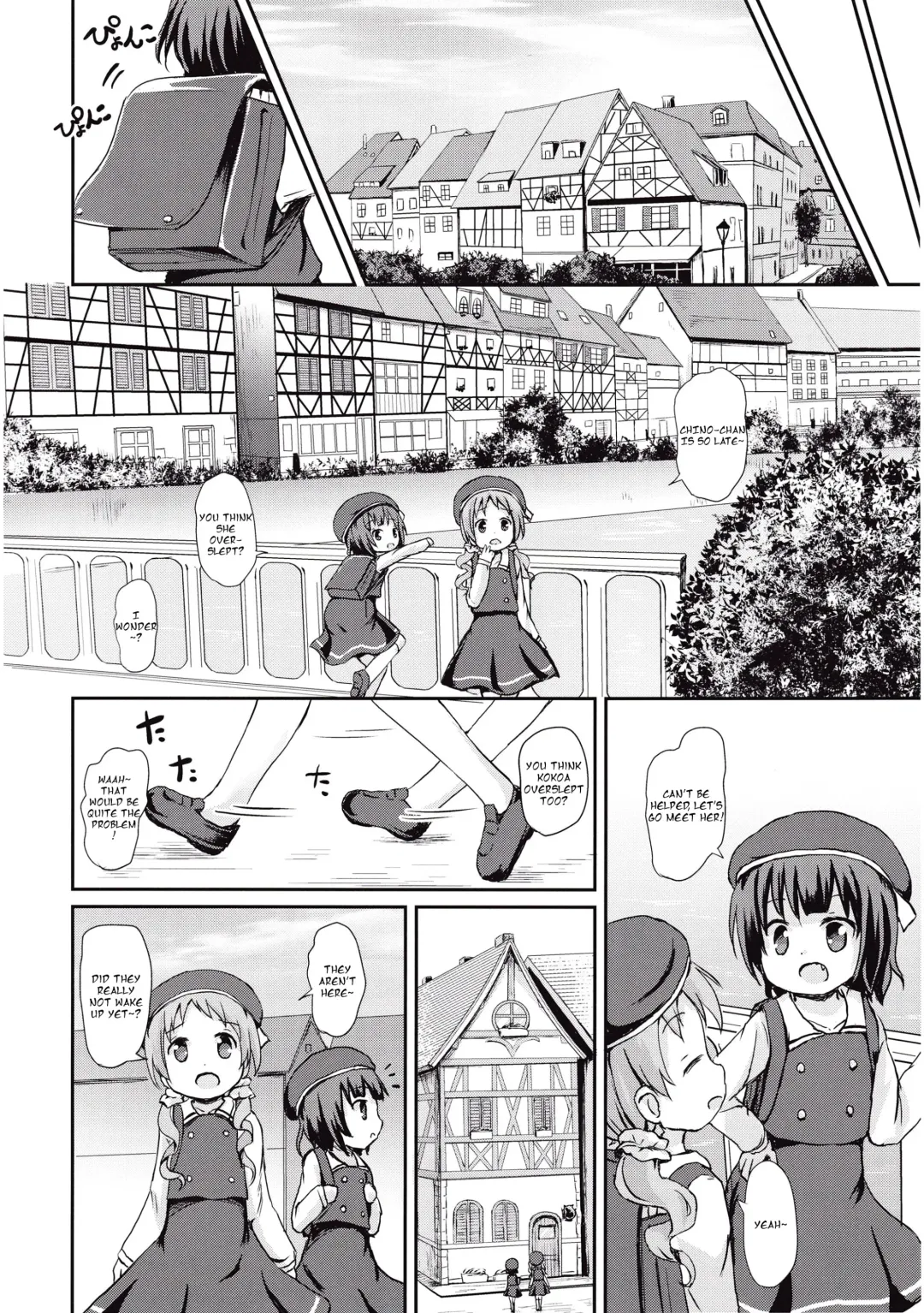 [Lolisin] Moshikashite, Chino-chan Onesho Shichatta no?? Fhentai - Page 12