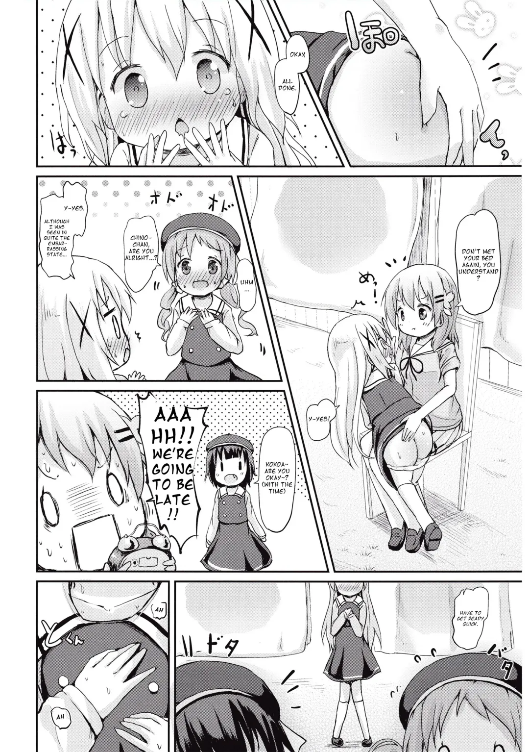 [Lolisin] Moshikashite, Chino-chan Onesho Shichatta no?? Fhentai - Page 22