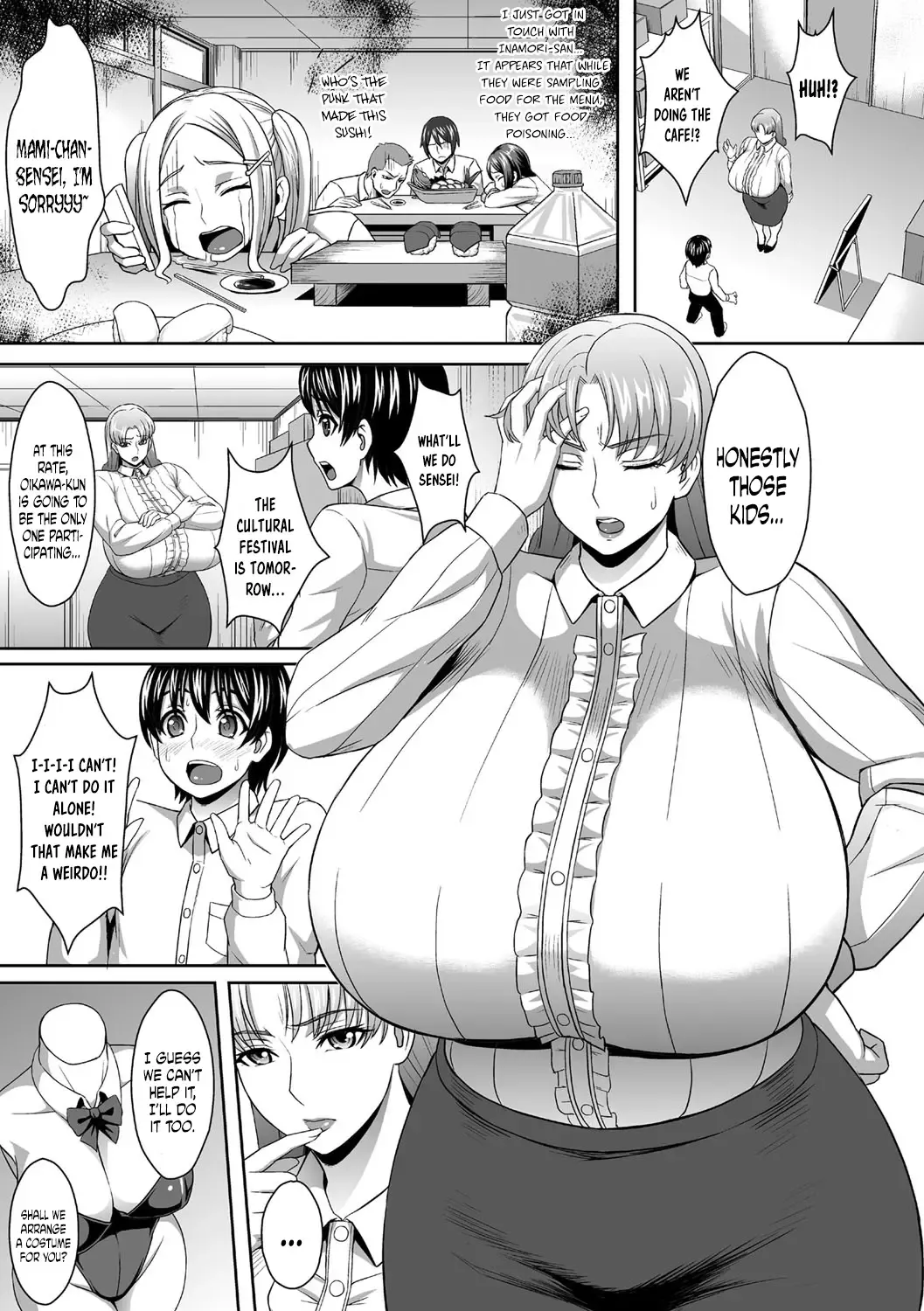 [Kuroharuto] Nikushoku Usagi Sensei | Carnivorous Bunny Teacher Fhentai - Page 3
