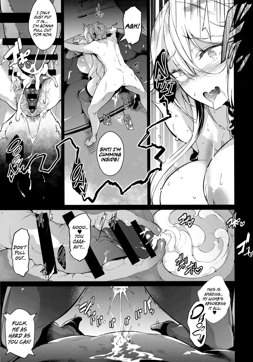 [Kuronomiki] Gran Nyuu Fantasy Magisa Hen | Granboobs Fantasy Magisa Book Fhentai - Page 30