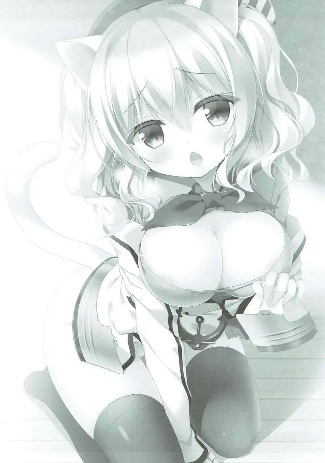 [Sasai Saji] Kashima-nyan -Skirt +KneeSo Fhentai - Page 2