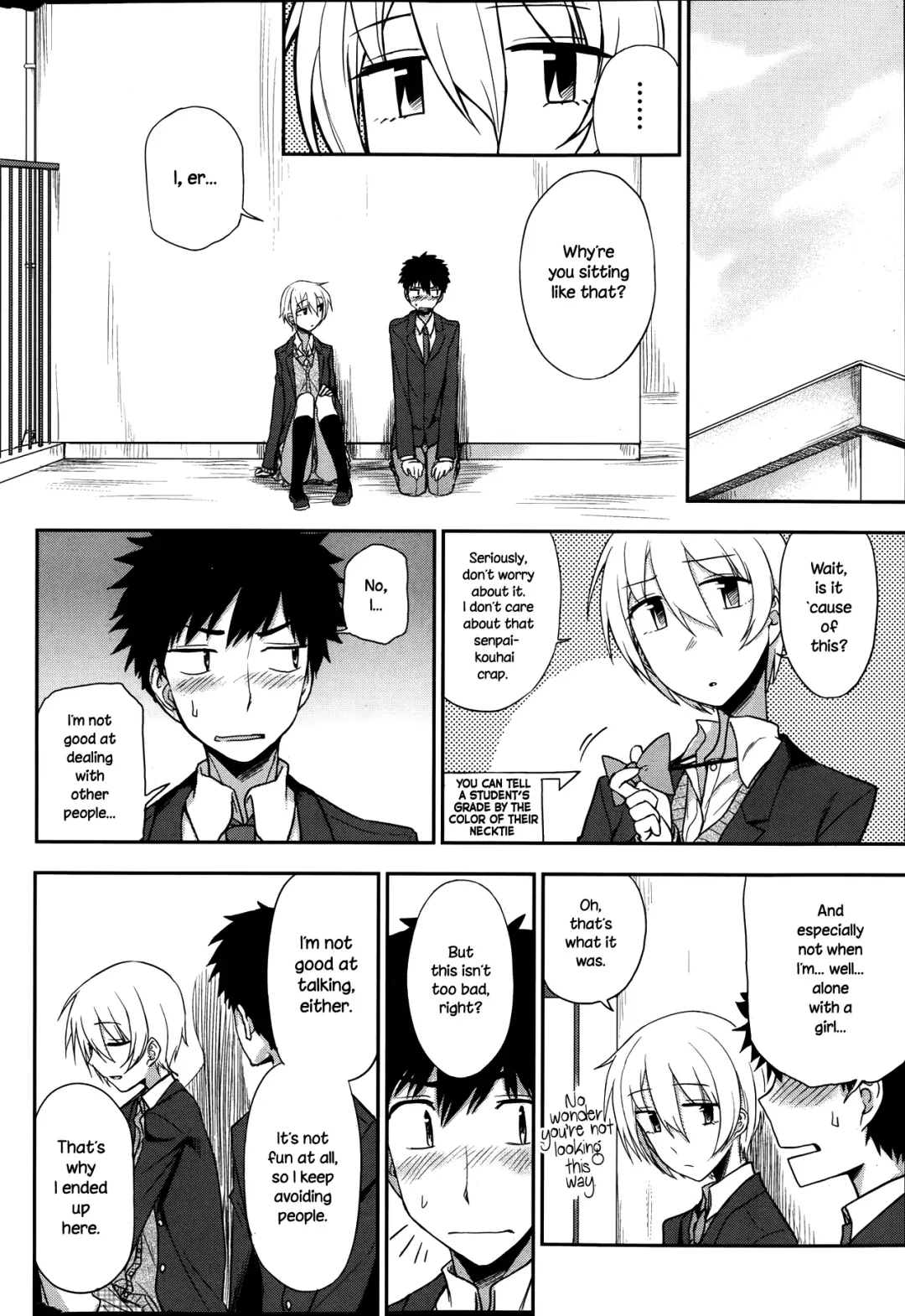 [Kumada] Okujou School Date | Rooftop School Date Fhentai - Page 6