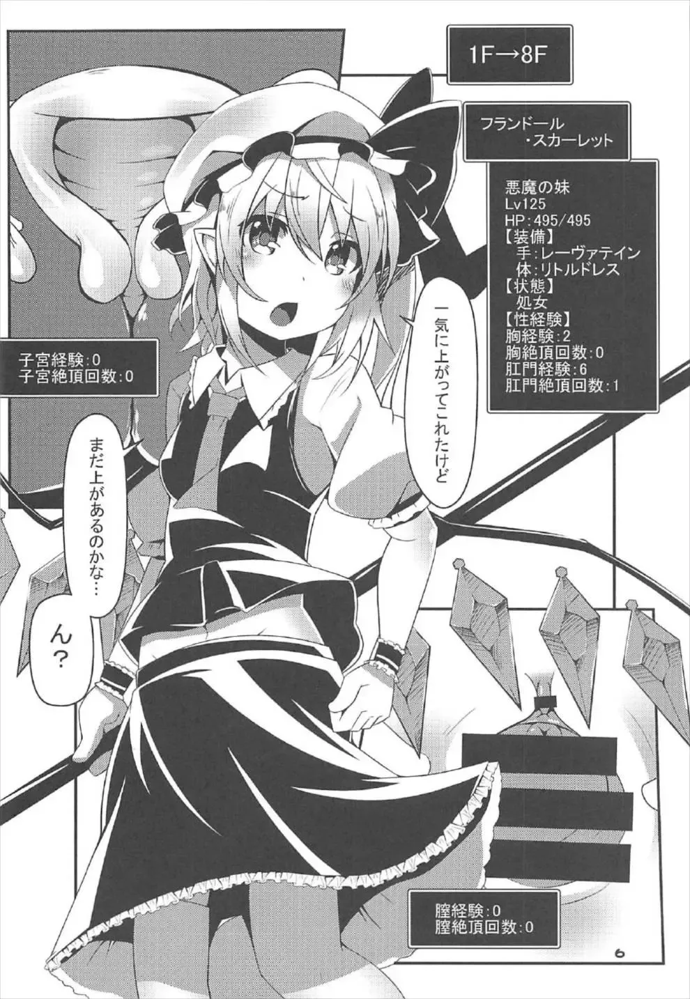 [Land Sale] Flan-chan no Ero Trap Dungeon ERO STATUS Fhentai - Page 5