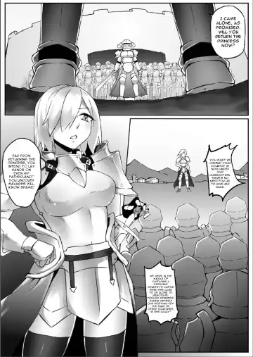 [Kazan No You] Kyodai Onna Kishi, Teikoku ni Mairu | A Giant Female Knight Goes to the Empire Fhentai - Page 2