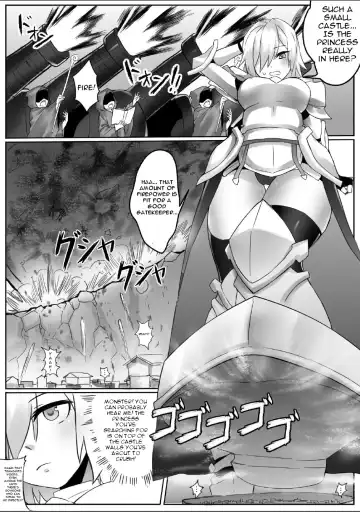 [Kazan No You] Kyodai Onna Kishi, Teikoku ni Mairu | A Giant Female Knight Goes to the Empire Fhentai - Page 6
