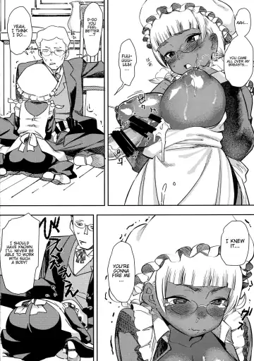 [At] Ganso! Kasshoku Kokumaro Funnyuu Maid!!! | Eureka! Milk-spraying Creamy Brown Maid!!! Fhentai - Page 16