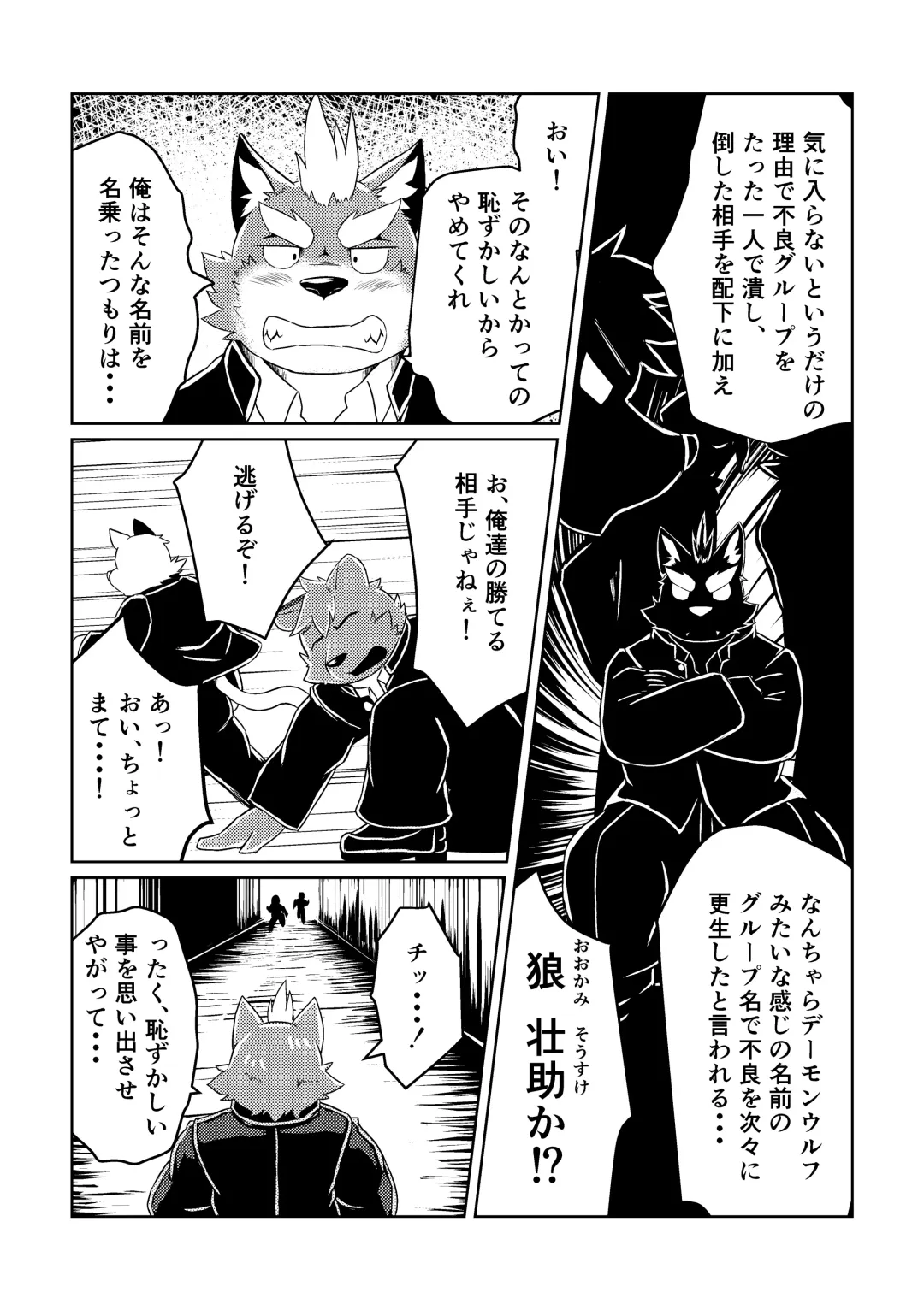 [Futee] PASSION Ookami Sousuke no Junan Fhentai - Page 4