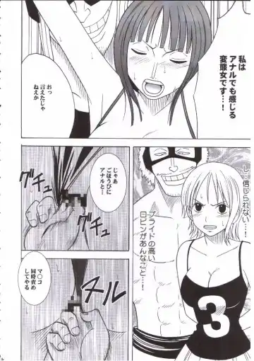 [Crimson] Nami Robin Double Hard Fhentai - Page 15