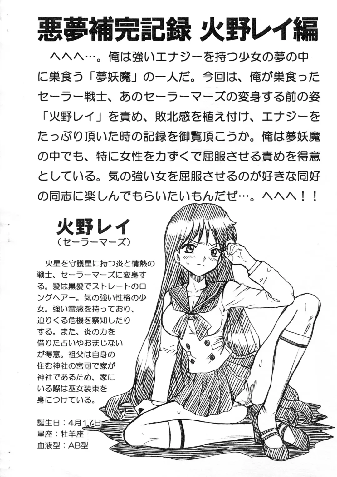 [Irie Yamazaki] SAILORMOON FILE Hino Rei Gazoushuu Fhentai.net - Page 2