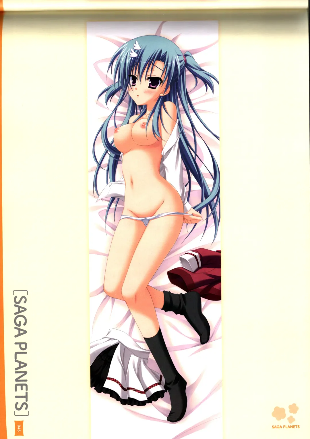 [Hinoue Itaru] Dakimakura Cover Gashuu Bishoujo Game Hen Fhentai - Page 49