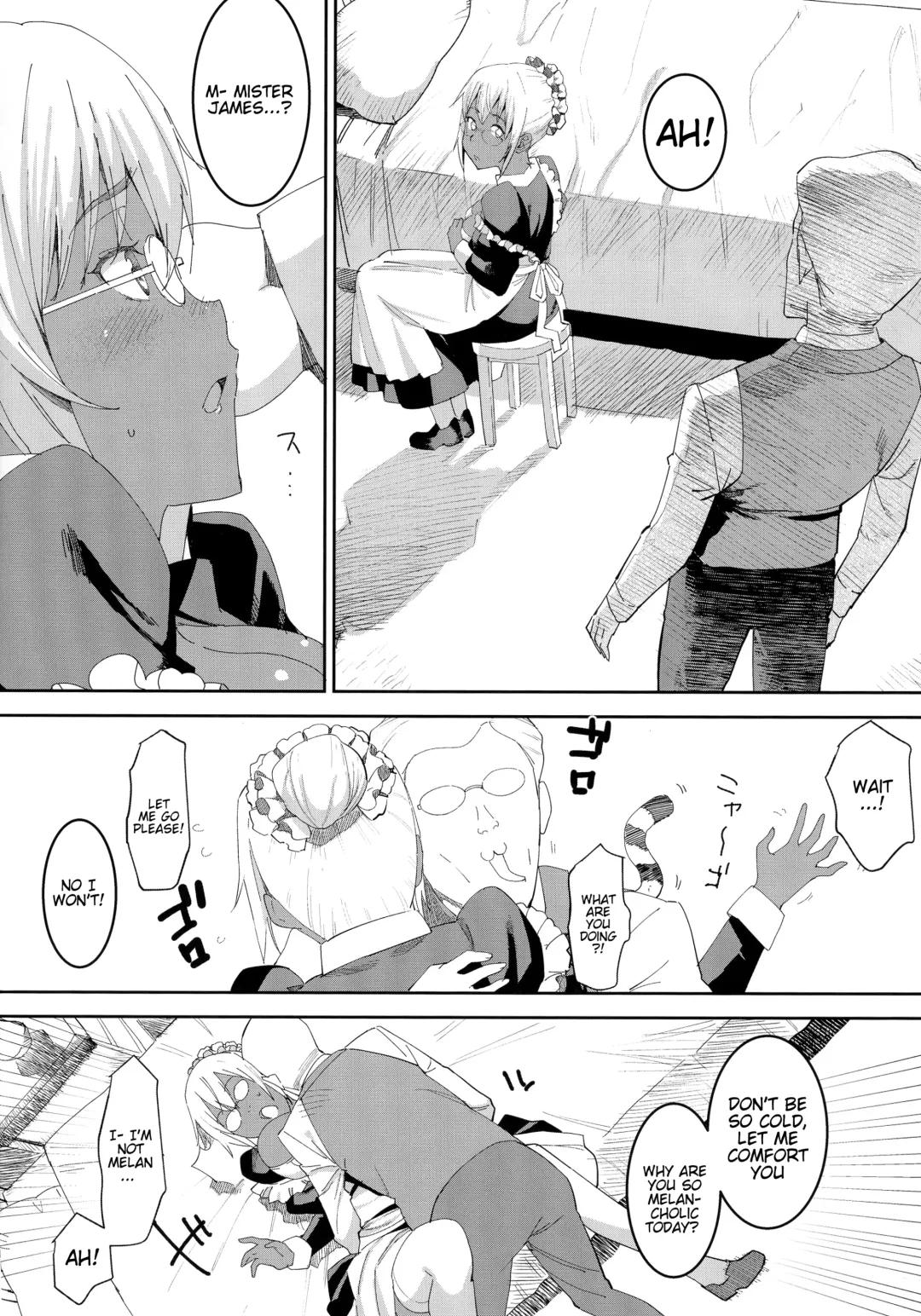 [At] Kasshoku Kokumaro Funnyuu Maid Stardust · Genius Fhentai - Page 10