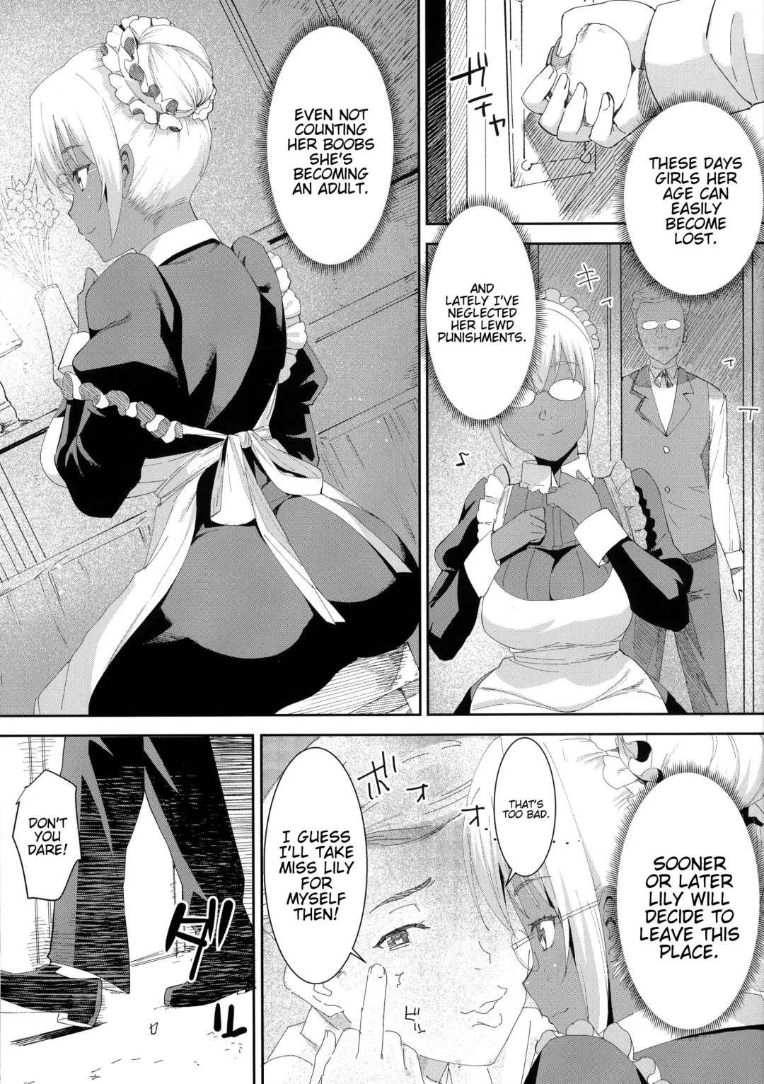 [At] Kasshoku Kokumaro Funnyuu Maid Stardust · Genius Fhentai - Page 9