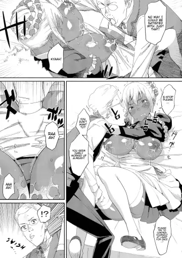 [At] Kasshoku Kokumaro Funnyuu Maid Stardust · Genius Fhentai - Page 15