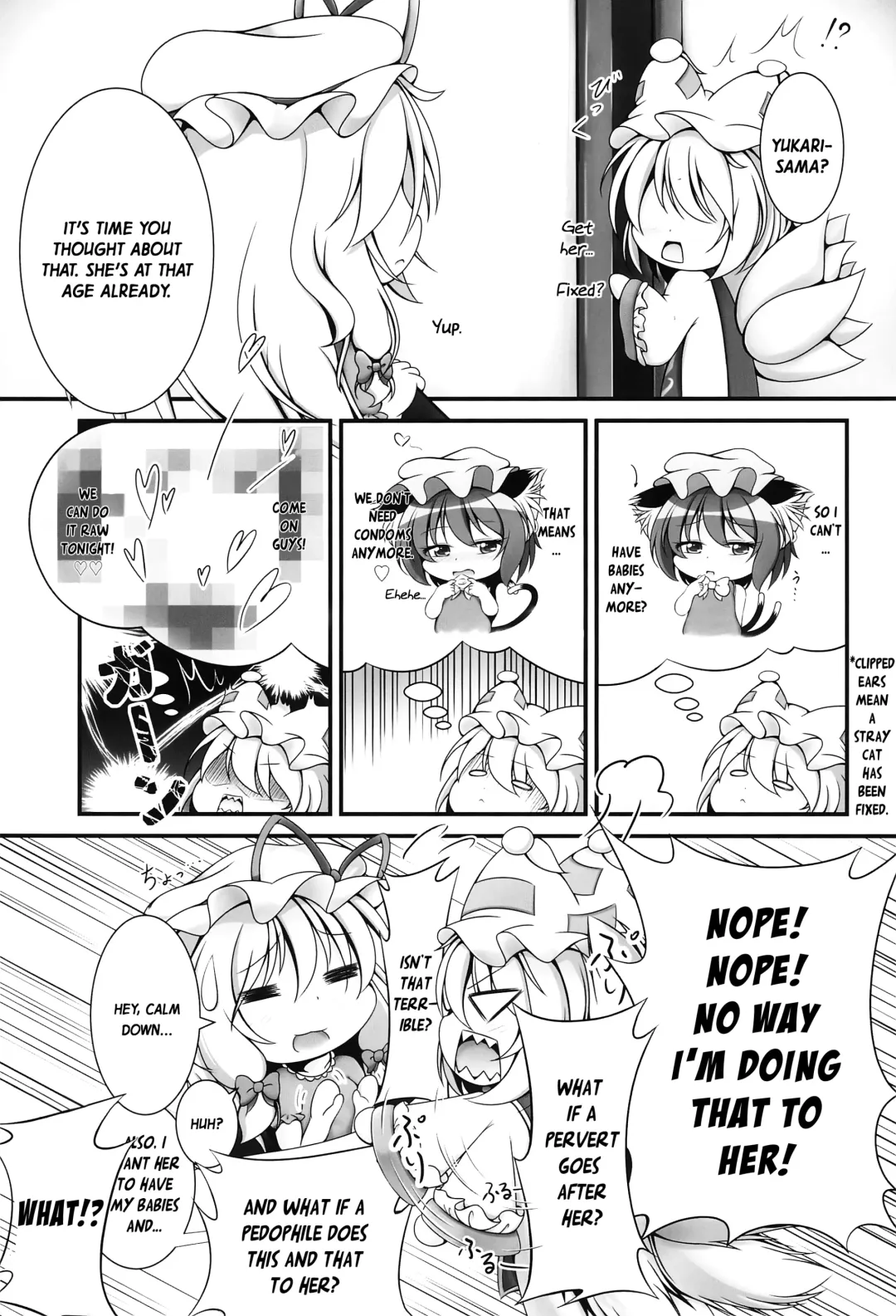 [Kurumai] You-Chen no Hatsujouki | Young Chen in heat Fhentai - Page 4