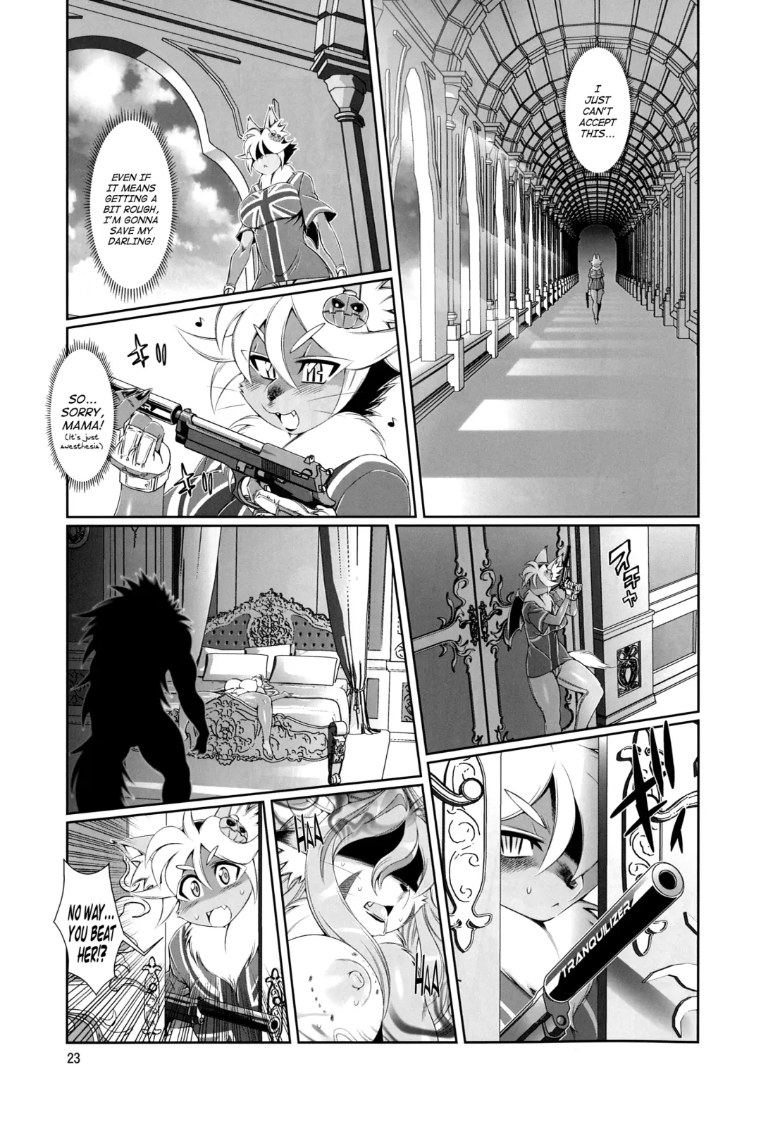 [Amakuchi] Mahou no Juujin Foxy Rena 8 (decensored) Fhentai.net - Page 24